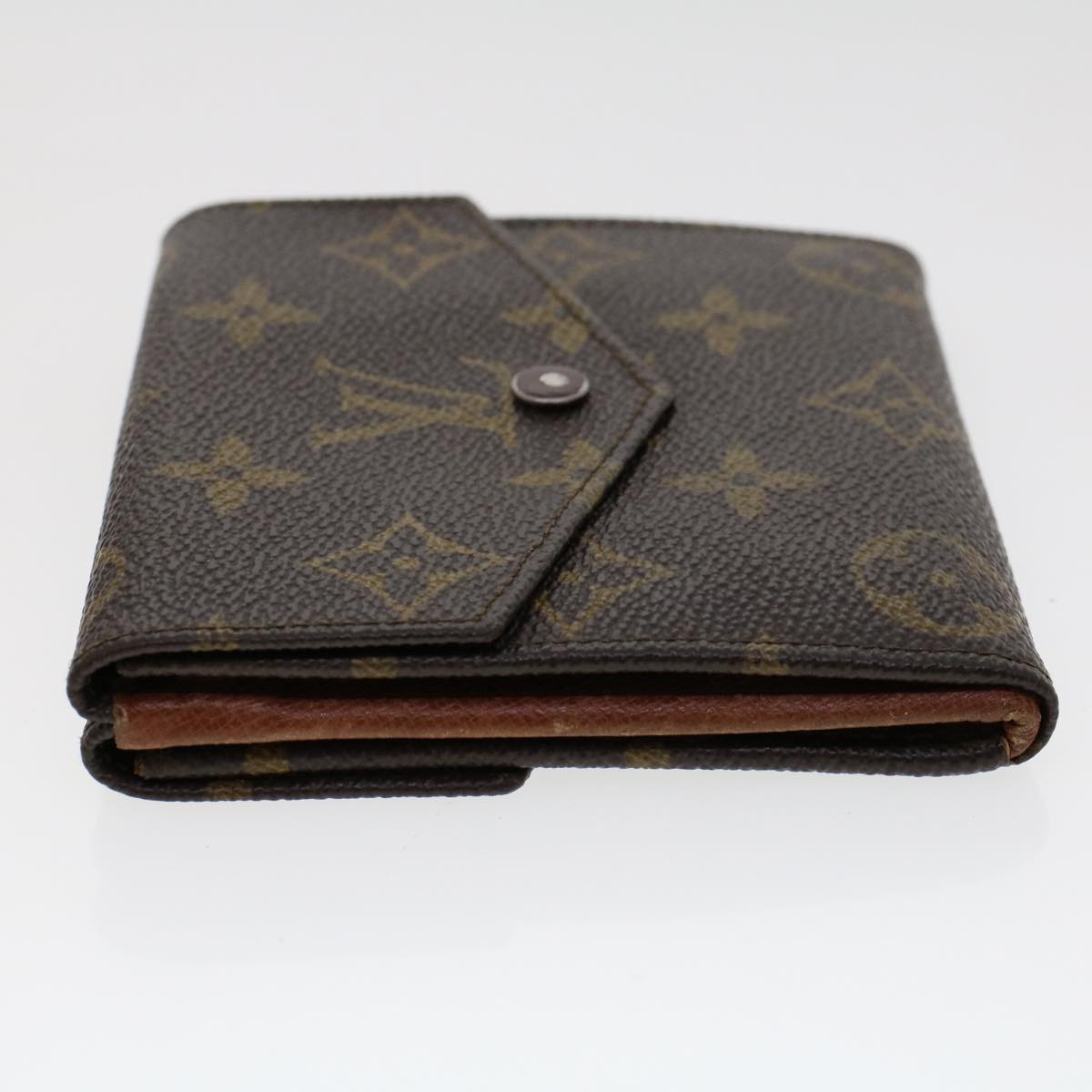 Louis Vuitton Monogram Porte Monnaie Bier Cartes Crdit Wallet M61652 LV yk7394B