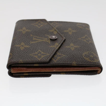 Louis Vuitton Monogram Porte Monnaie Bier Cartes Crdit Wallet M61652 LV yk7394B