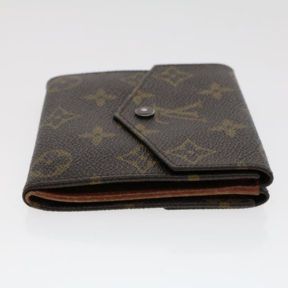 Louis Vuitton Monogram Porte Monnaie Bier Cartes Crdit Wallet M61652 LV yk7394B