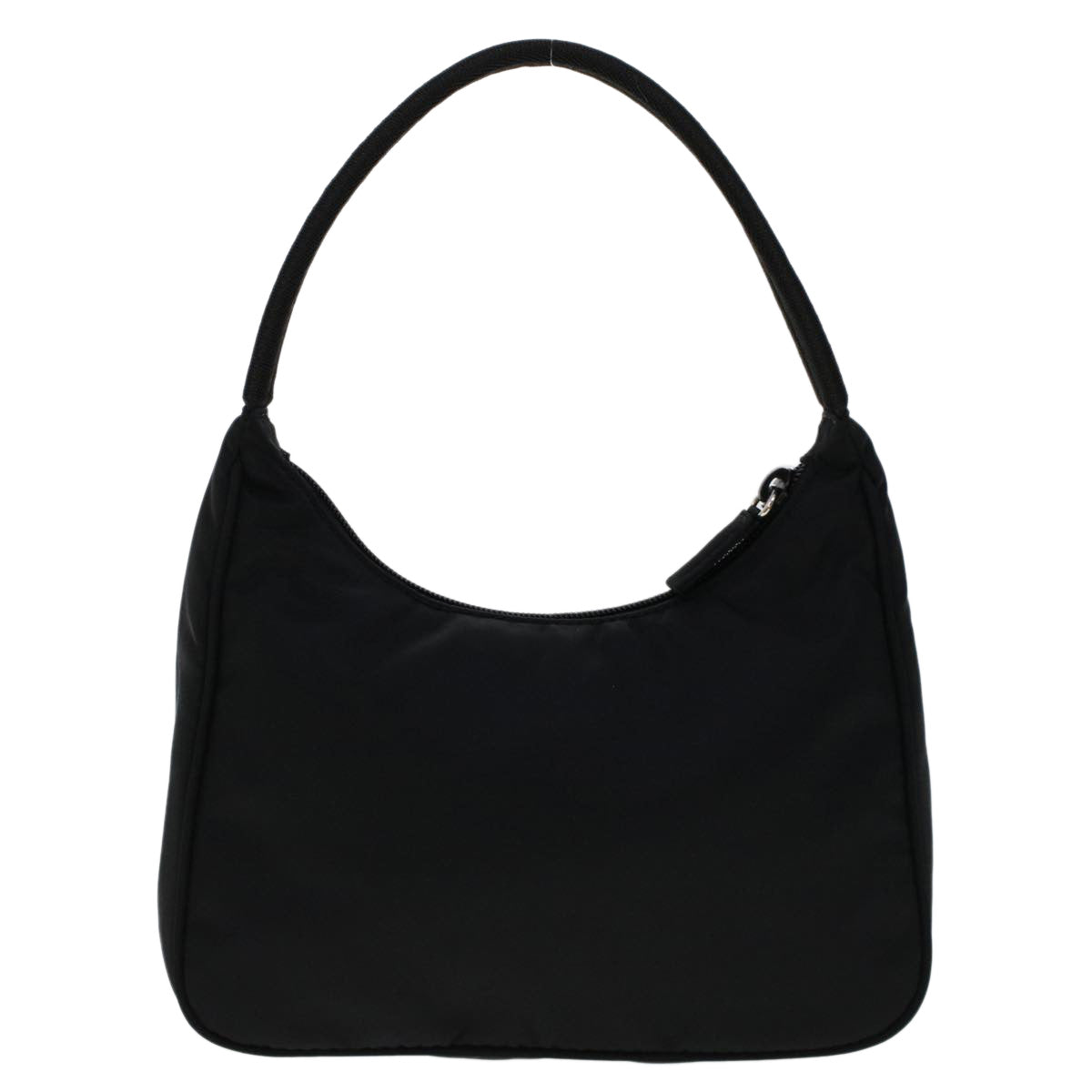 Prada Hand Bag Nylon Black  yk7498