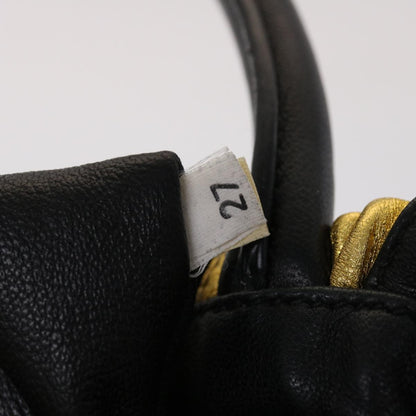 Prada Hand Bag Nylon 2way Gold Tone  yk7593