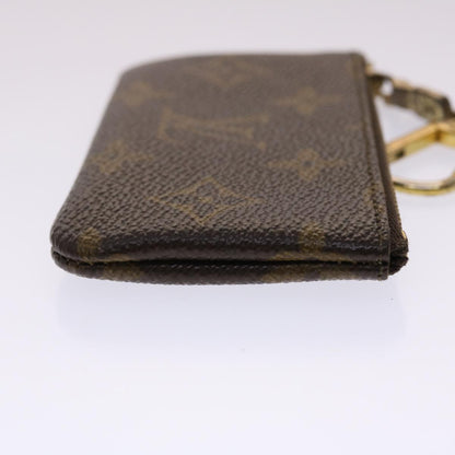 Louis Vuitton Monogram Pochette Cles Coin Purse M62650 LV Auth yk7602