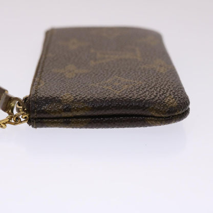 Louis Vuitton Monogram Pochette Cles Coin Purse M62650 LV Auth yk7602