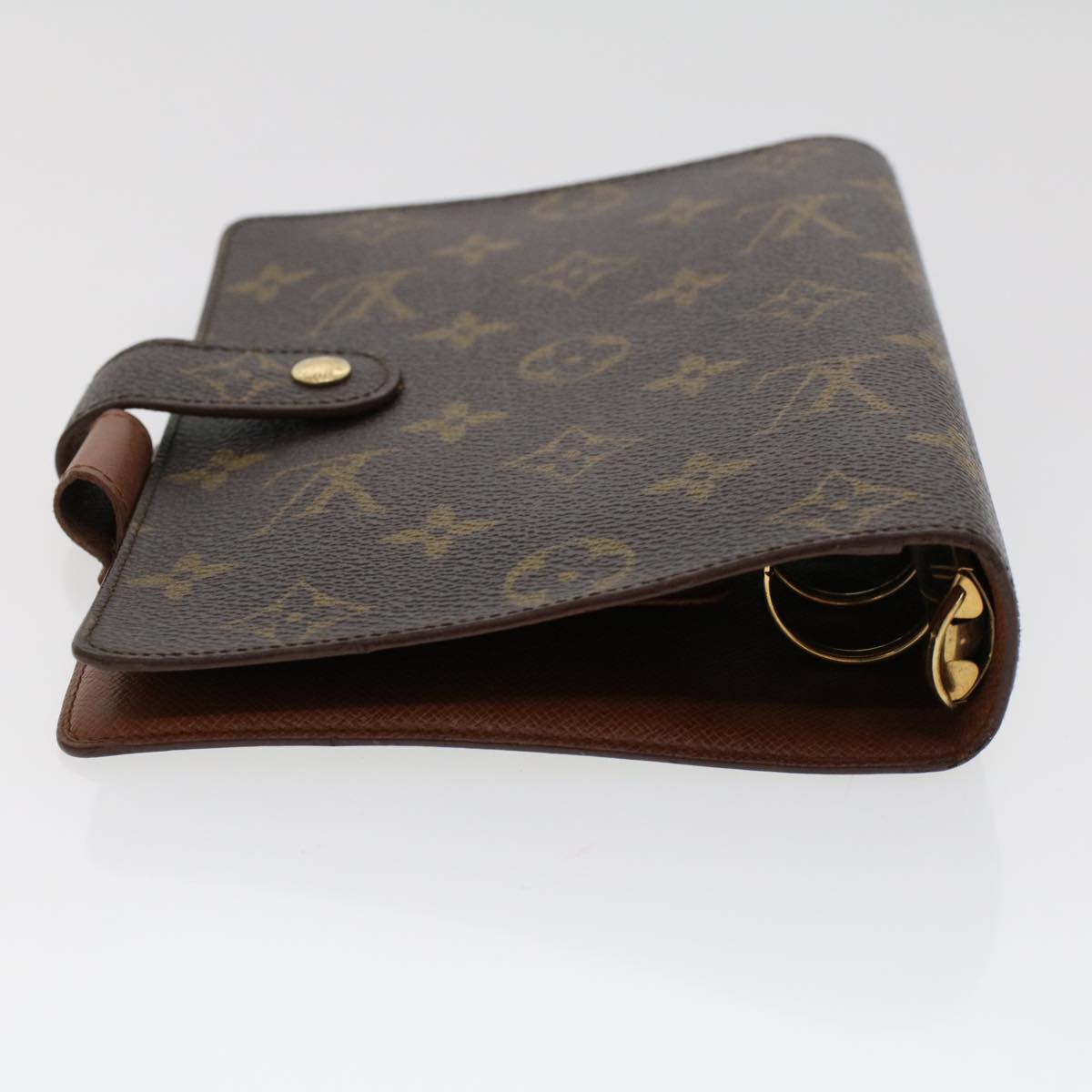 LOUIS VUITTON Monogram Agenda MM Day Planner Cover R20105 LV  yk7818