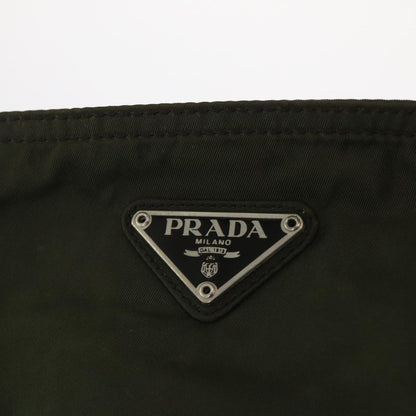 Prada Shoulder Bag Nylon Khaki  yk7822B