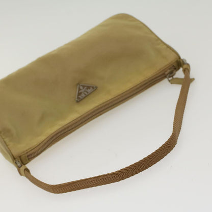 Prada Accessory Pouch Nylon Beige  yk7985