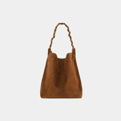 Amalia Suede with Woven CASSANDRE Jewelry Chain