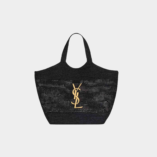 Icare Maxi Tote In Raffia
