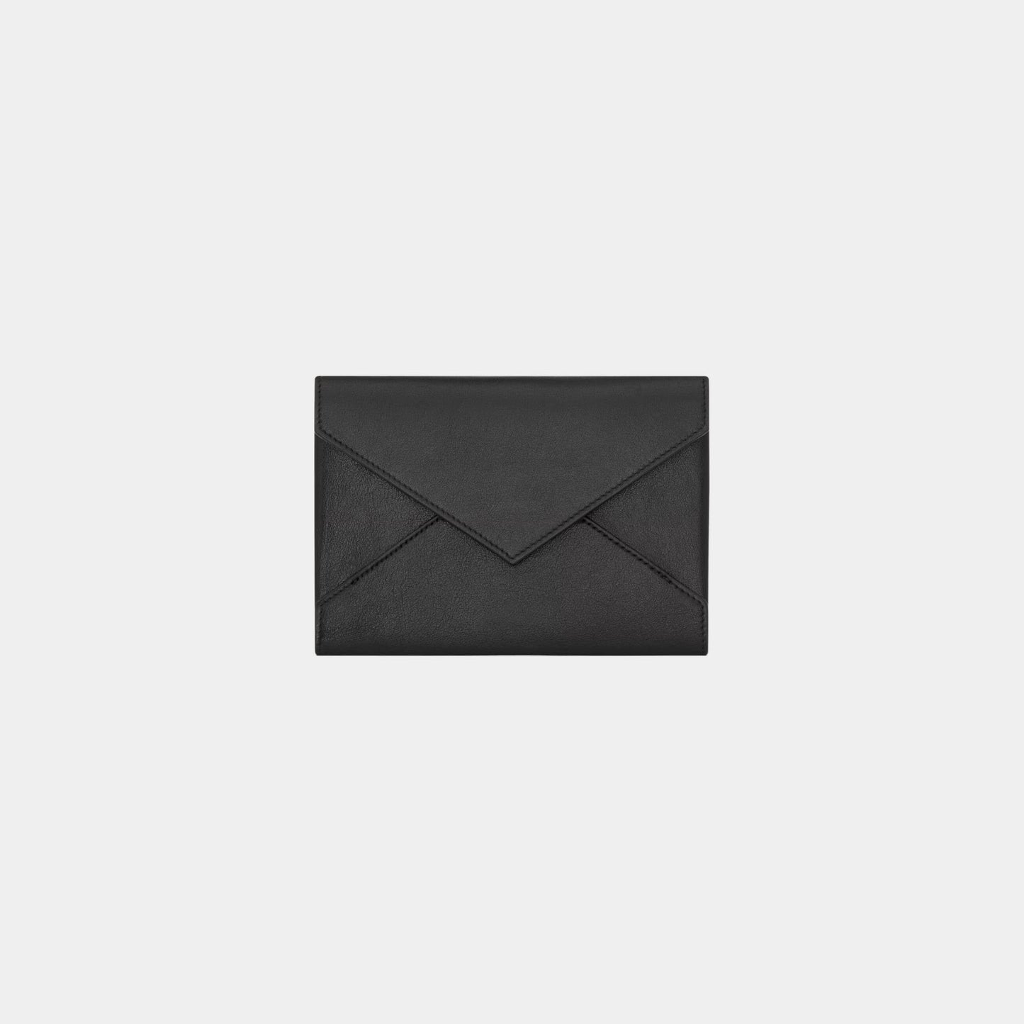 Letter Passport Case In Leather