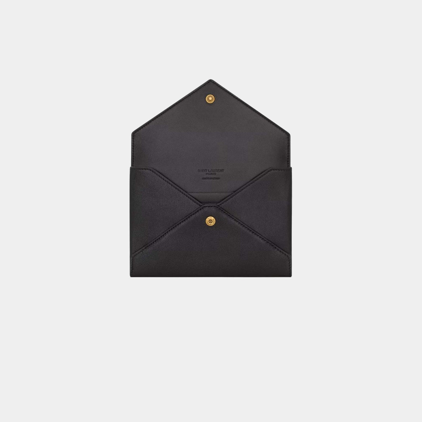 Letter Passport Case In Leather