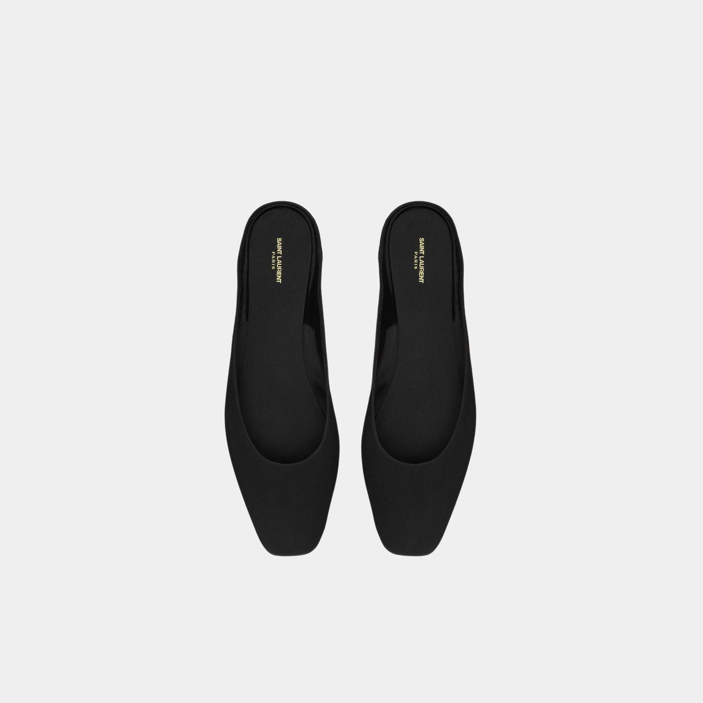 Lido Slip-Ons In Satin Crepe