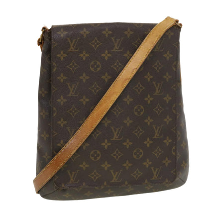 LOUIS VUITTON Monogram Musette Shoulder Bag M51256 LV yt977