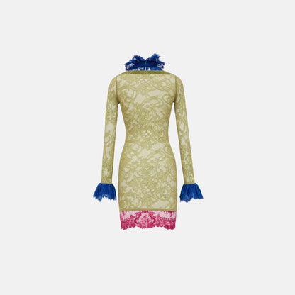 Dress In Lace Knit