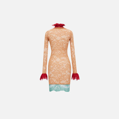 Dress In Lace Knit