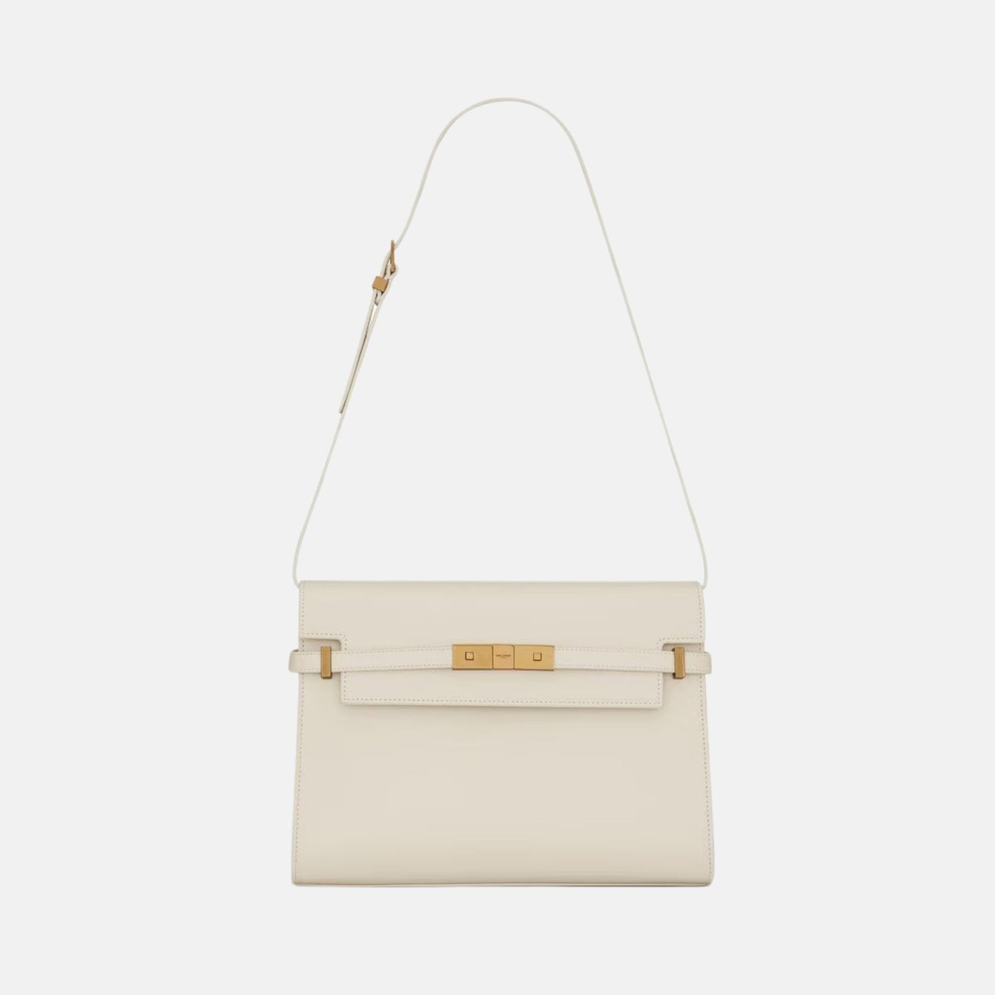 Yves Saint Laurent Manhattan In Box Saint Laurent, Blanc, Front