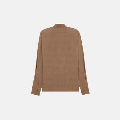 Shirt In Dotted Silk Crepe De Chine
