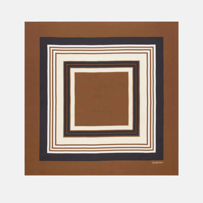 Square Scarf In Square Silk Twill