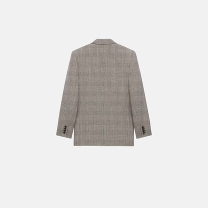 Yves Jacket In Prince Of Wales Wool