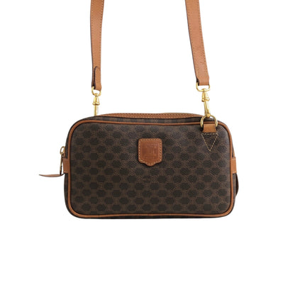 CELINE  Shoulder bag Brown Vintage f2gsiu
