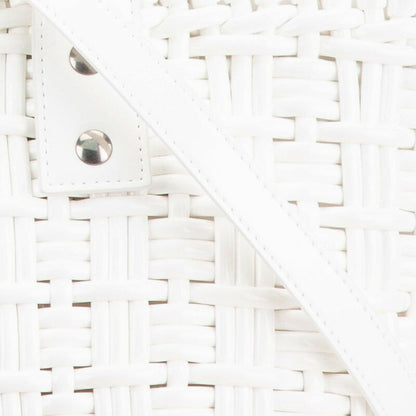 Balenciaga Bistro Basket XS Handbag White