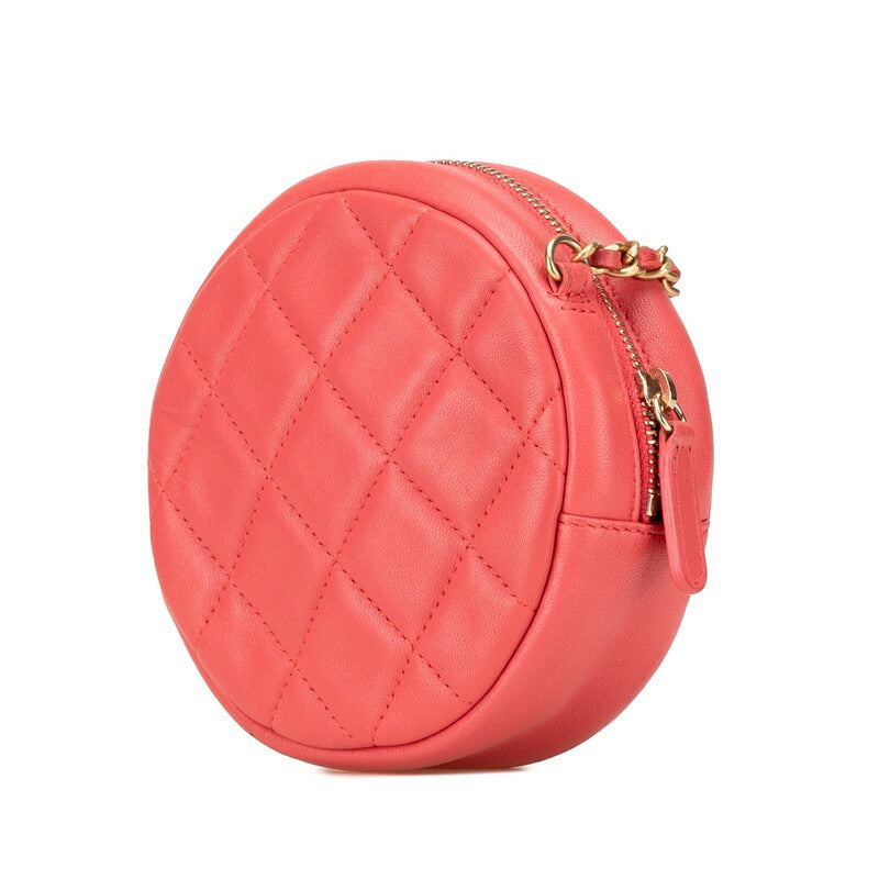 Chanel Coco Mark Matelasse Lambskin Shoulder Bag