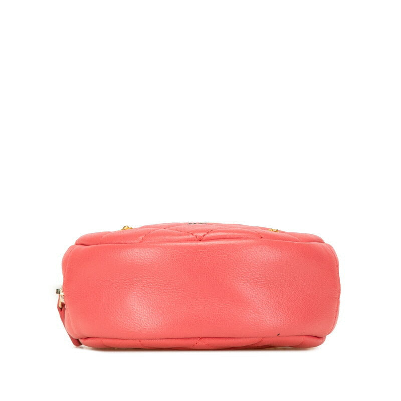 Chanel Coco Mark Matelasse Lambskin Shoulder Bag