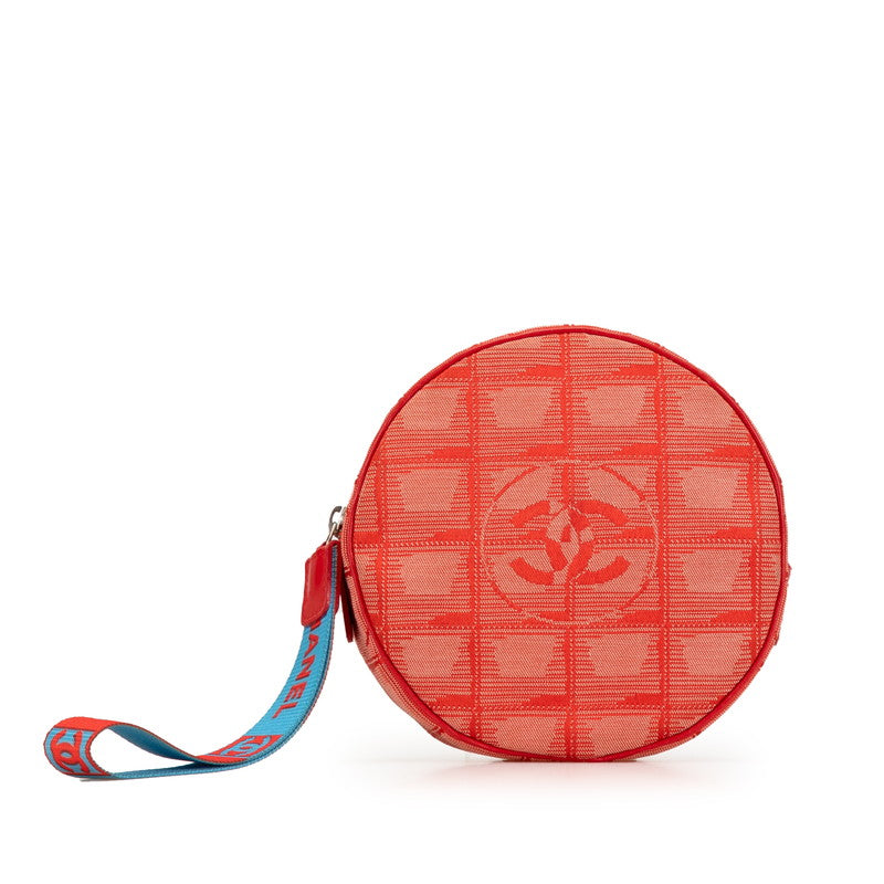 Chanel New Travel Line Canvas Pouch