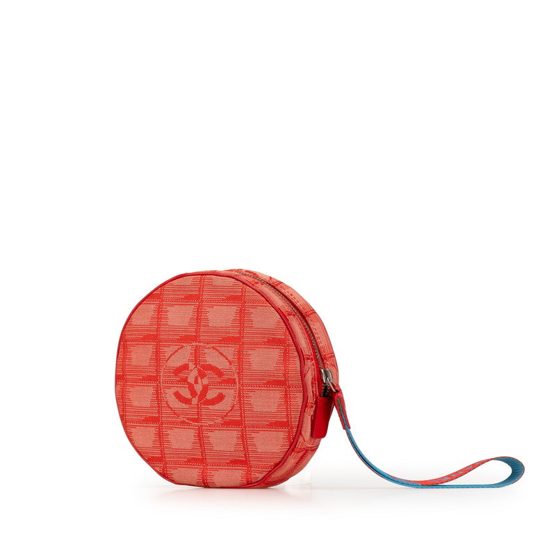 Chanel New Travel Line Canvas Pouch